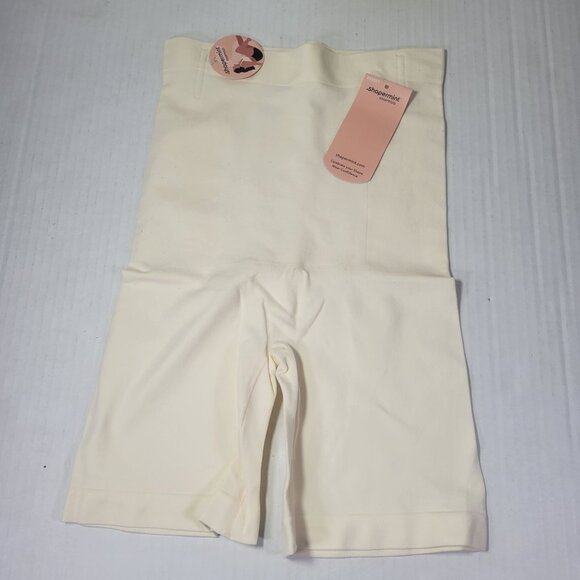 Shapermint Beige All Day Every Day High Waisted Shaper Short #55021 Size M/L - Picture 1 of 3